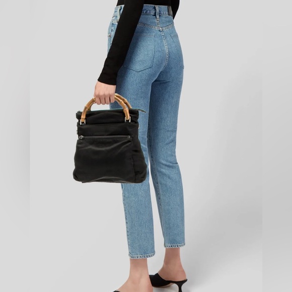 Vintage Gucci Bamboo Handle Tote - Picture 3 of 13